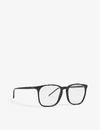 Ray Ban Rx5387 Square-frame Optical Glasses In Black | ModeSens