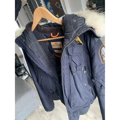 Pre-owned Parajumpers Black Cotton Coat