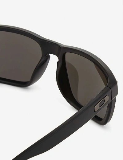 Oakley Oo9102 Holbrook Square-frame Sunglasses In Matte Black