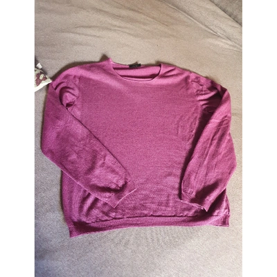 Pre-owned Cruciani Pink Cashmere Knitwear