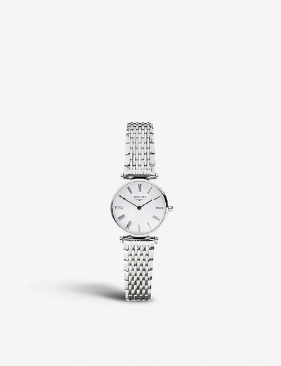 Shop Longines Women's Steel L42094116 La Grande Classique Watch