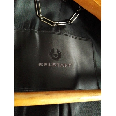 Pre-owned Belstaff Navy Wool Coat