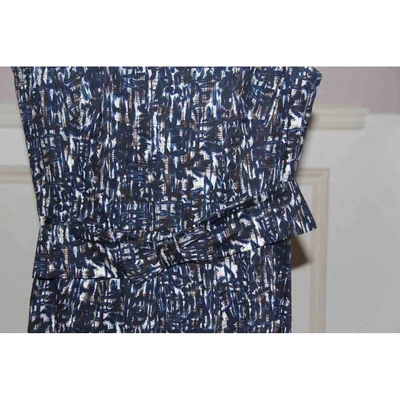 Pre-owned Tara Jarmon Mid-length Dress In Blue