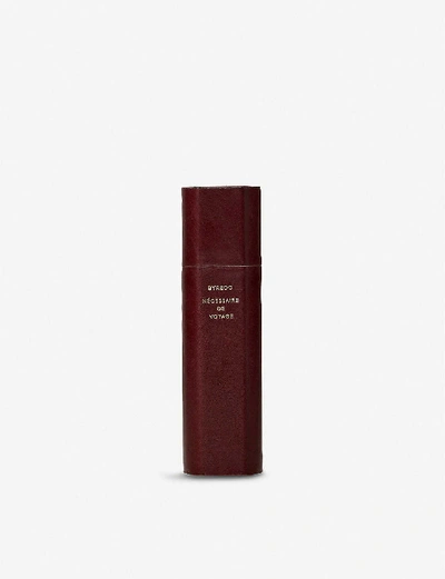 Shop Byredo Red Leather Travel Case