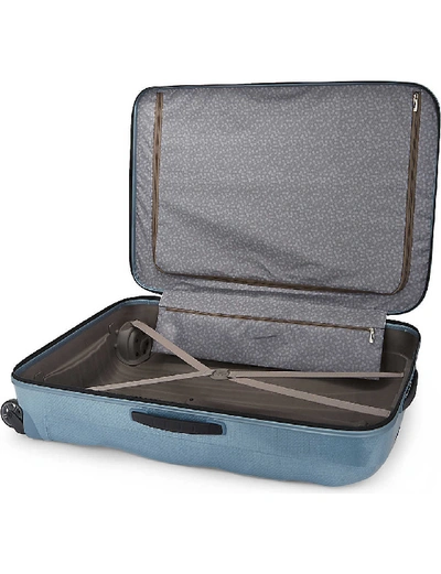 Shop Samsonite Cosmolite Four-wheel Suitcase 81cm In Ice Blue
