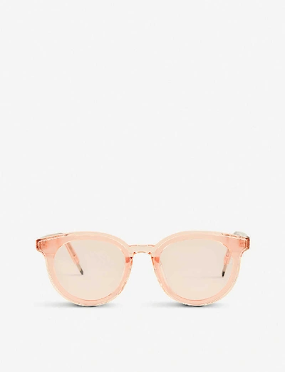 Shop Gentle Monster Womens Pale Pink Seesaw-wc1 Seesaw Acetate Sunglasses