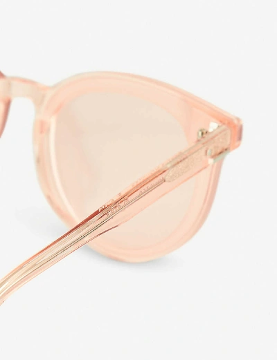 Shop Gentle Monster Womens Pale Pink Seesaw-wc1 Seesaw Acetate Sunglasses