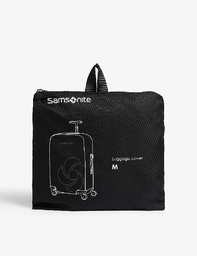 Shop Samsonite Black Logo Medium Foldable Luggage Cover