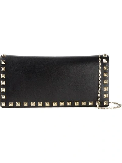 Shop Valentino 'rockstud Noir' Clutch