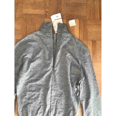 Pre-owned Lacoste Grey Viscose Top