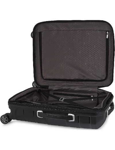 Shop Samsonite Flux Spinner Four-wheel Suitcase 55cm In Black