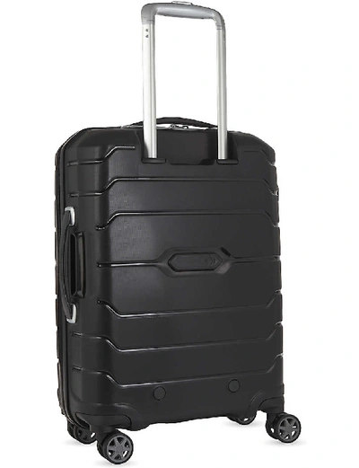 Shop Samsonite Flux Spinner Four-wheel Suitcase 55cm In Black