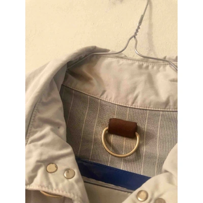 Pre-owned Burberry Trench Coat In Beige