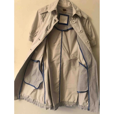 Pre-owned Burberry Trench Coat In Beige