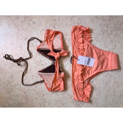 Pre-owned Albertine Two-piece Swimsuit In Orange