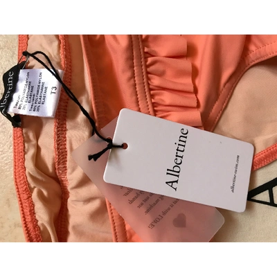 Pre-owned Albertine Two-piece Swimsuit In Orange