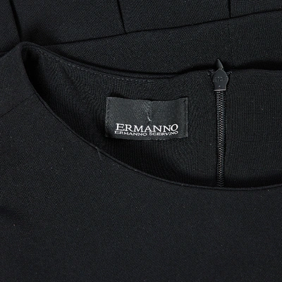 Pre-owned Ermanno Scervino Mini Dress In Black