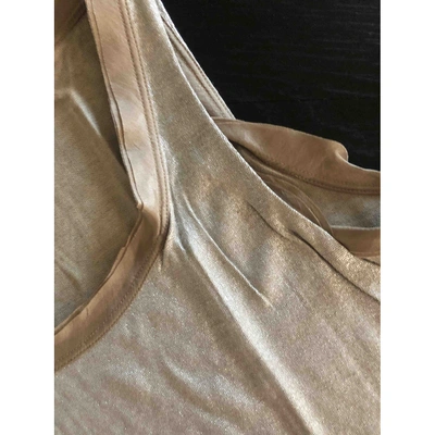 Pre-owned Maurizio Pecoraro Vest In Beige