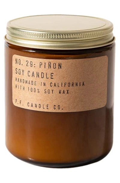 Shop P.f Candle Co. Soy Candle, 12.5 oz In Pinon