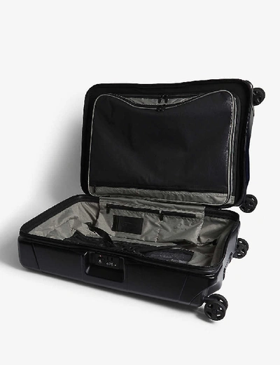 Shop Victorinox Black Lexicon Hardshell Suitcase 68cm