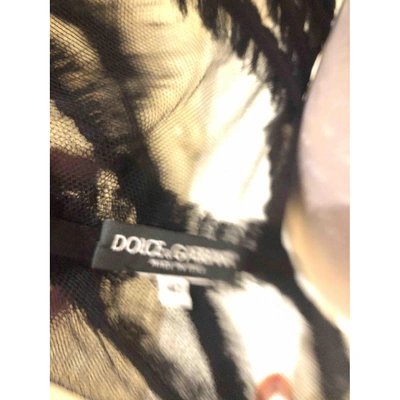 Pre-owned Dolce & Gabbana Black  Top