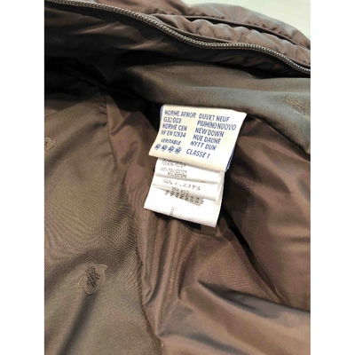 Pre-owned Moncler Jacket In Brown
