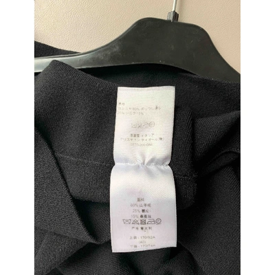 Pre-owned Dior Cashmere Top In Black