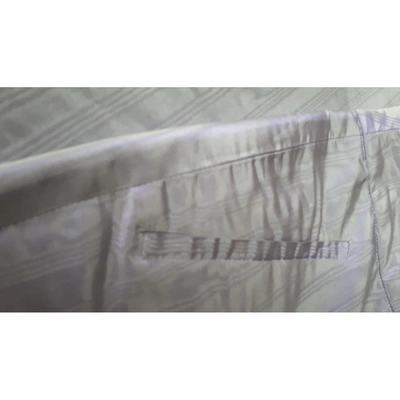 Pre-owned Armani Collezioni Straight Pants In Other