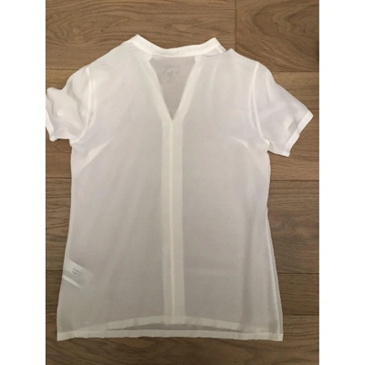 Pre-owned Woolrich Silk Blouse In White