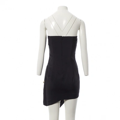 Pre-owned Anthony Vaccarello Black Dress