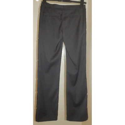 Pre-owned Topshop Tophop  Black Trousers