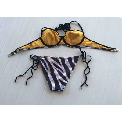 Pre-owned Fendi Two-piece Swimsuit In Multicolour