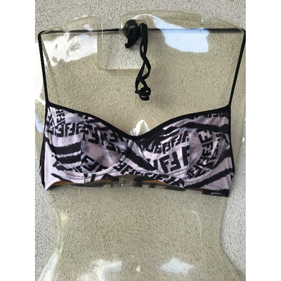 Pre-owned Fendi Two-piece Swimsuit In Multicolour