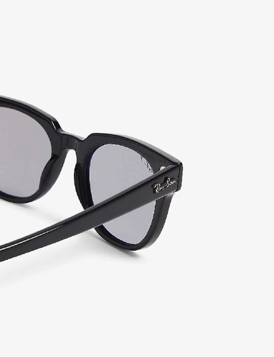 Ray Ban Ray-ban Womens Black Rb2168 Meteor Square-frame Sunglasses In Black