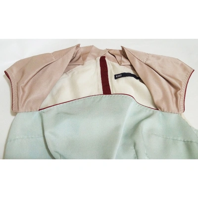 Pre-owned Aquilano Rimondi Silk Mid-length Dress In Multicolour