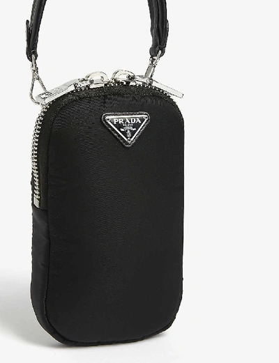 Shop Prada Nylon Phone Cross-body Pouch