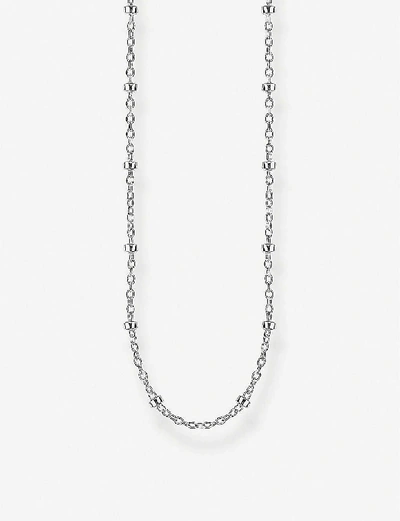 Shop Thomas Sabo Round Belcher Sterling-silver Chain Necklace