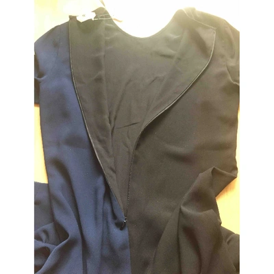 Pre-owned Fendi Dress In Navy