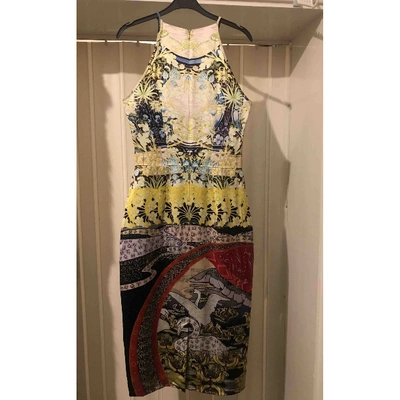 Pre-owned Mary Katrantzou Silk Mid-length Dress In Multicolour