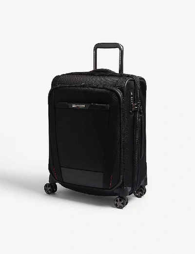Shop Samsonite Black Pro Dlx 5 Spinner Cabin Size Suitcase, Size: 55cm