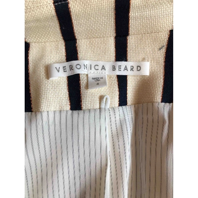 Pre-owned Veronica Beard Black Cotton Jacket