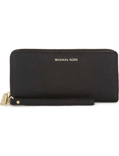 Shop Michael Michael Kors Money Pieces Leather Continental Wallet