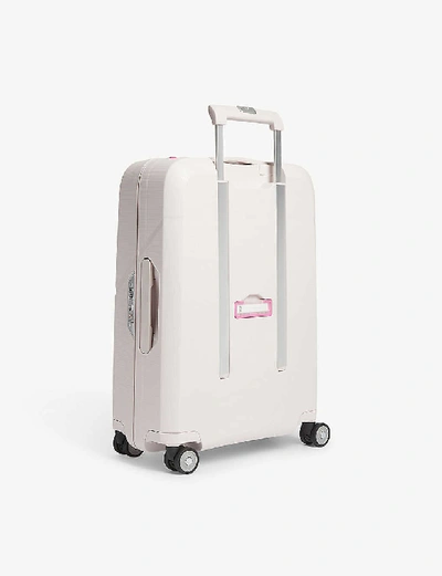 Shop Samsonite Magnum Four-wheel Cabin Suitcase 55cm In Soft Rose