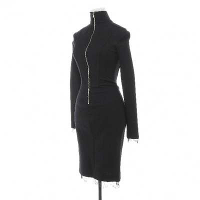 Pre-owned Emilio Pucci Black Wool Dress