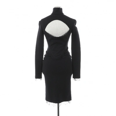 Pre-owned Emilio Pucci Black Wool Dress