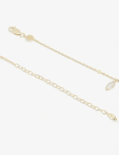 Shop Missoma Gemstone Gold-plated Vermeil Silver Necklace