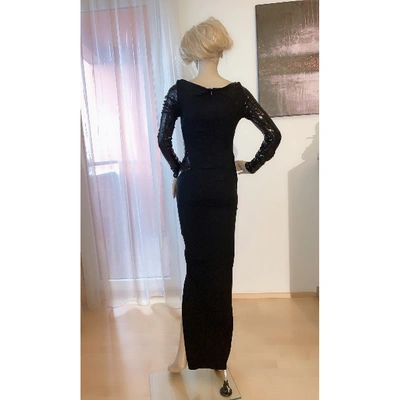 Pre-owned Donna Karan Maxi Dress In Black