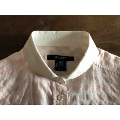 Pre-owned Gant Rugger Pink Cotton Top