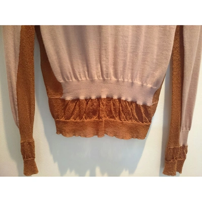 Pre-owned Marni Pink Cotton Knitwear