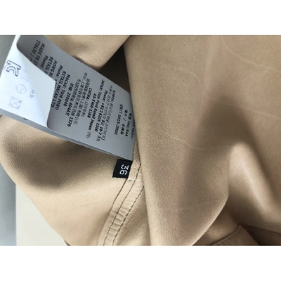 Pre-owned Tom Ford Beige Suede Skirt